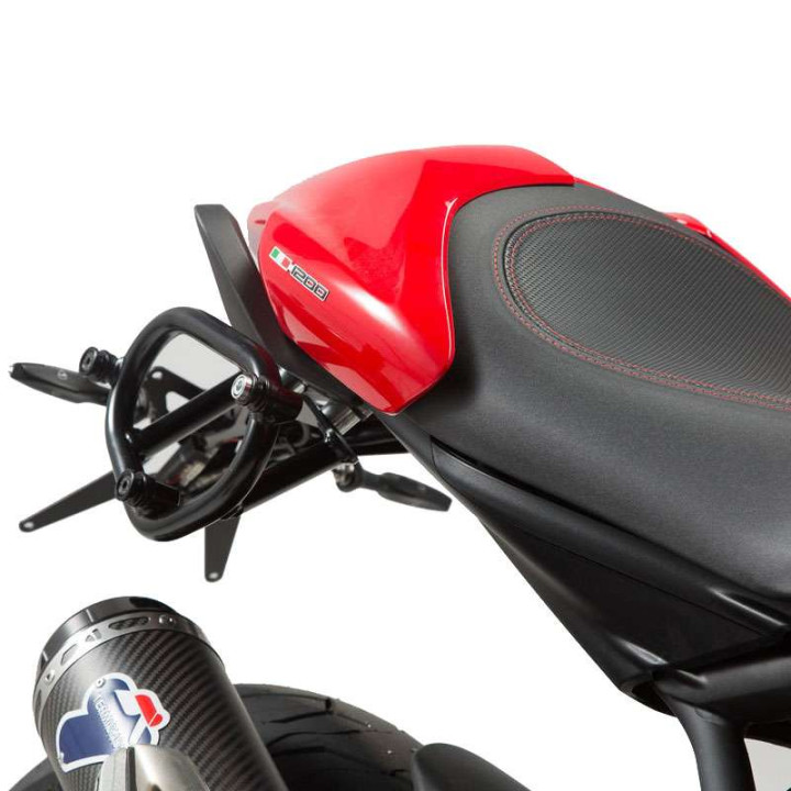 SW-Motech LEGEND GEAR Black case kit Ducati Monster1200 /S 17- edition