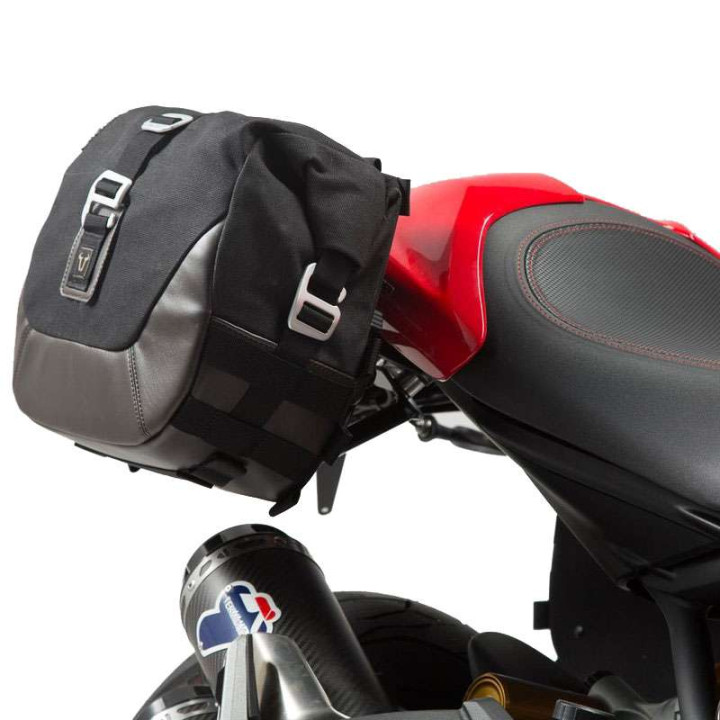 SW-Motech LEGEND GEAR Black case kit Ducati Monster1200 /S 17- edition