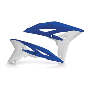 Ouies de radiateur blanc/bleu Acerbis Yamaha YZF250 (0013760.245)