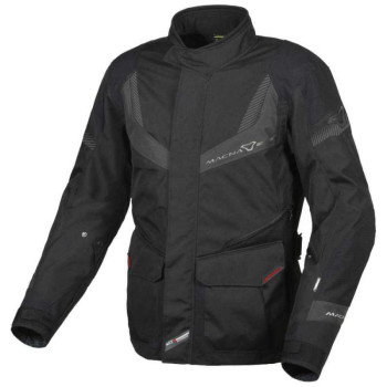 Veste moto Macna RANCHER Noir/Gris