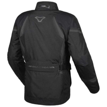 Veste moto Macna RANCHER Noir/Gris