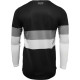 Maillot moto cross Thor HALLMAN DIFFER DRAFT 2022 BLACK/WHITE