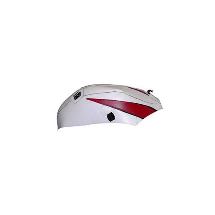 Bagster tank mat white/red tips (1534G) Honda CBR600 RR