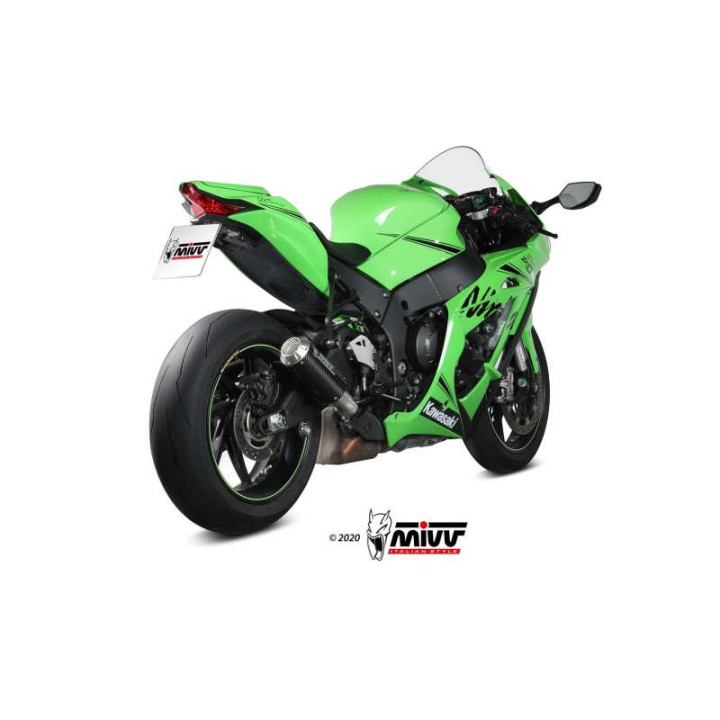 Silencieux homologué Mivv MK3 Carbone (K.042.LM3C) Kawasaki ZX-10R/RR