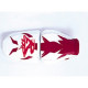 Saddle cover Bagster (2021R) Red/White/Letters Orange Fluo Suzuki GSX750R 95 Saddle cover Bagster (2021R) Red/White/Letters Orange Fluo Suzuki GSX750R 95