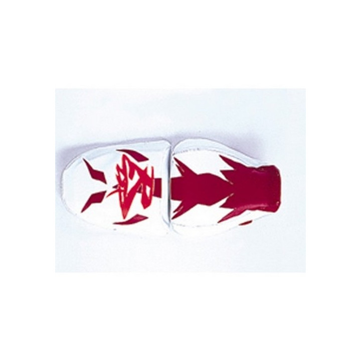 Saddle cover Bagster (2021R) Red/White/Letters Orange Fluo Suzuki GSX750R 95 Saddle cover Bagster (2021R) Red/White/Letters Orange Fluo Suzuki GSX750R 95