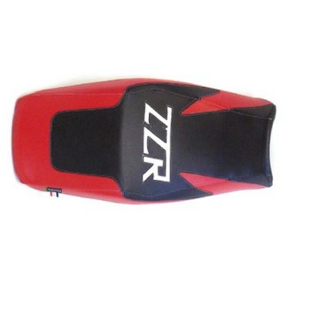 Housse de selle Bagster (2024P) Noir/Rouge/Lettres Argent Kawasaki ZZR600 99