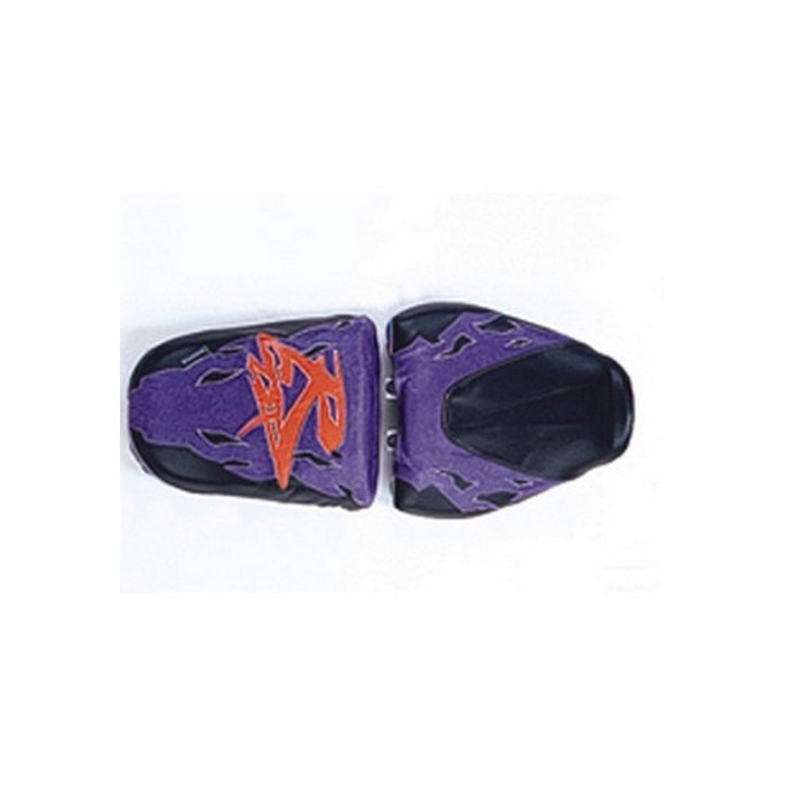 Housse de selle Bagster (2021N) Violet/Noir/Lettres Abricot Suzuki GSX750R 94