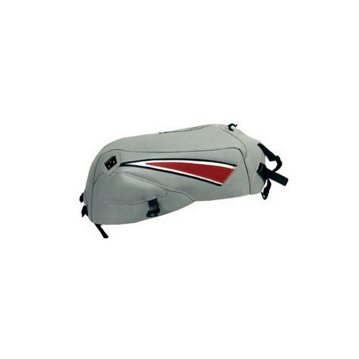 Tapis de réservoir Bagster gris/pointe rouge (1337W) Kawasaki ZRX1200 S Tapis de réservoir Bagster gris/pointe rouge (1337W) Kawasaki ZRX1200 S