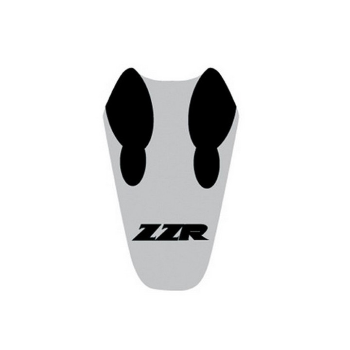 Housse de selle Bagster (2139B) Gris Clair/Noir/Lettres Noires Kawasaki ZZR1200 02-05