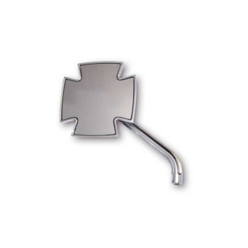 Rétroviseurs moto HIGHSIDER IRON CROSS CHROME