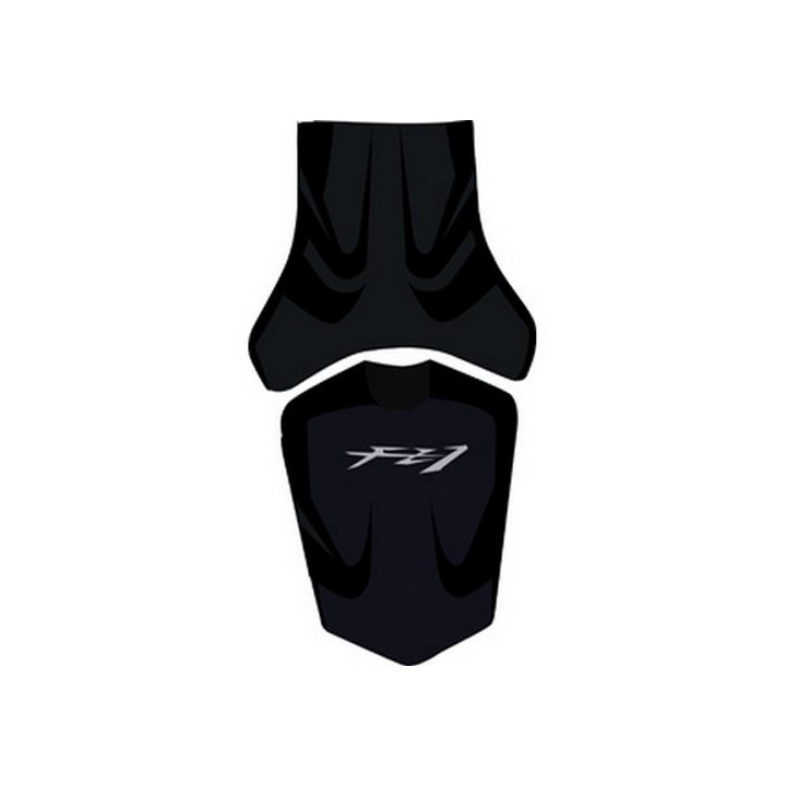Housse de selle Bagster (2174E) Noir/Nubuck/Lettres Grises Claires Yamaha FZ1 FAZER 06