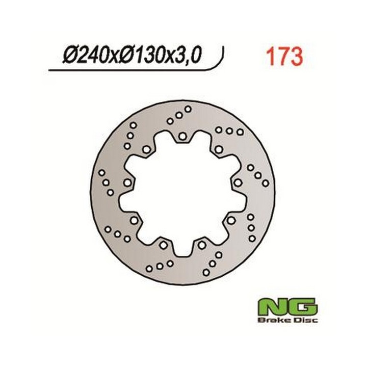 Motorcycle brake disc fixed 240mm (ref. 173)