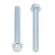 Flange screw (x10) Bolt M6x100x45 hexagonal head 8mm 