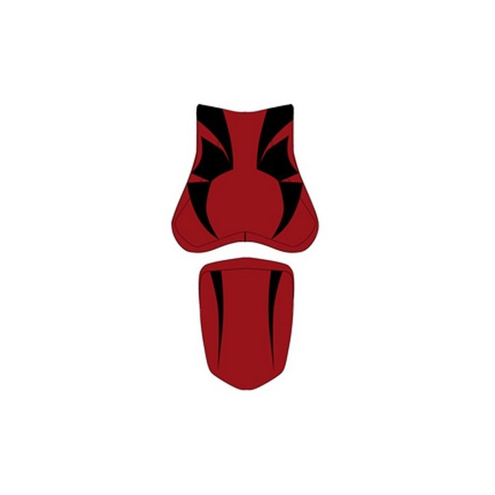 Housse de selle Bagster (2207G) Rouge Fonce/Noir Honda CB1000 R 10-11