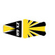 Saddle cover Bagster (2090L) Surf/Black/White/White Letters Kawasaki ZX6 R/RR 01-02