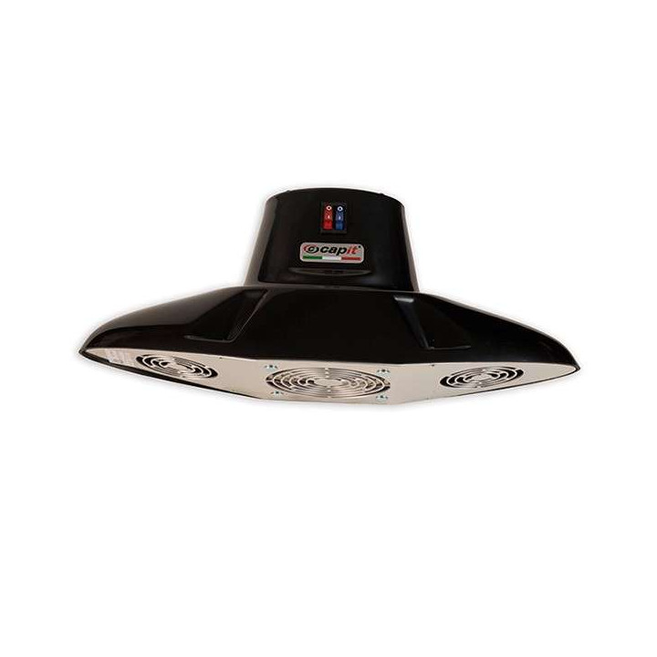 Cintre séchant CAPIT noir air chaud/froid 230V