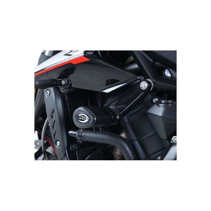 Tampons de protection R&G AERO (CP0430BL) Triumph Street Triple
