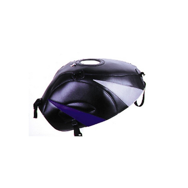 Bagster black tank mat/steel tip/dark purple (1316H) Suzuki GSX600 R
