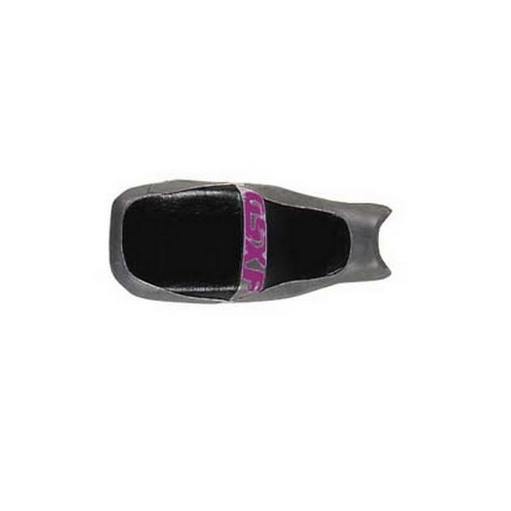 Housse de selle Bagster (2020D) Noir/Acier/Lettres Violet Fonce Suzuki GSX750 F 93