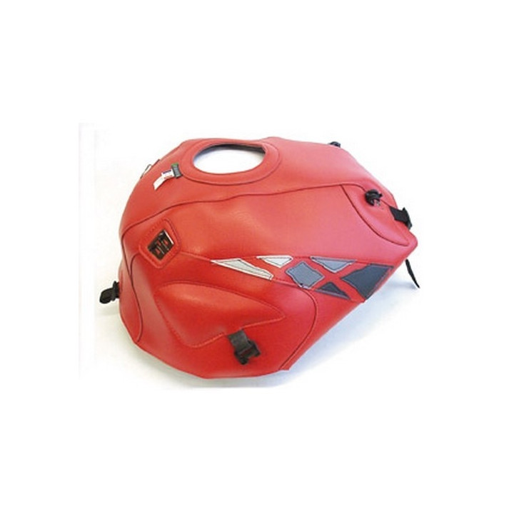 Bagster tank mat red/deco anthracite/light grey (1276D) Honda CB500/CB500 S