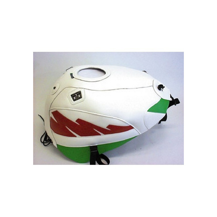 Bagster tank mat white/red/green (1258D) Kawasaki ZXR750R