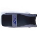Housse de selle Bagster (2022H) Noir/Acier/Lettres Violet Fonce Suzuki GSX1100 F 93-94