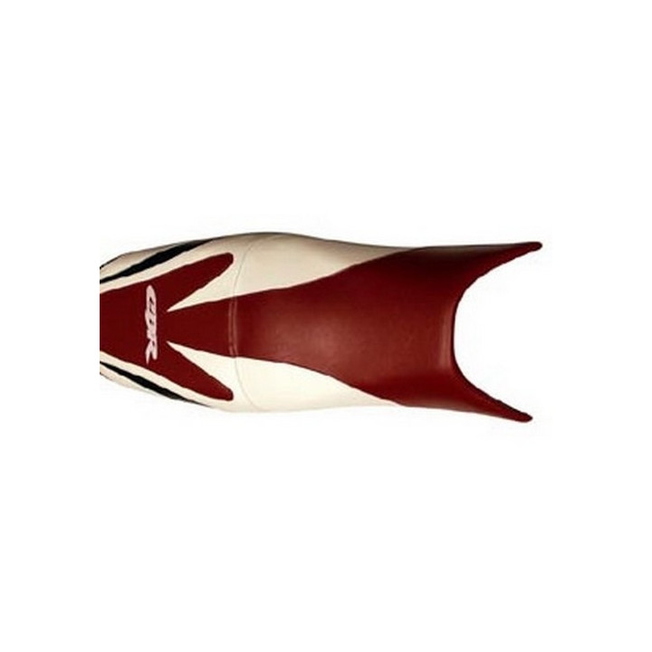 Housse de selle Bagster (2110L) Rouge/Blanc/Bleu Fonce/Lettres Blanches Honda CBR600/CBR 600 F 02