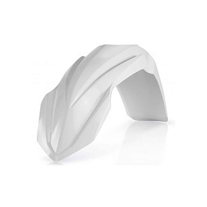 Acerbis Yamaha YZ125 white front mudguard (0013757.030)