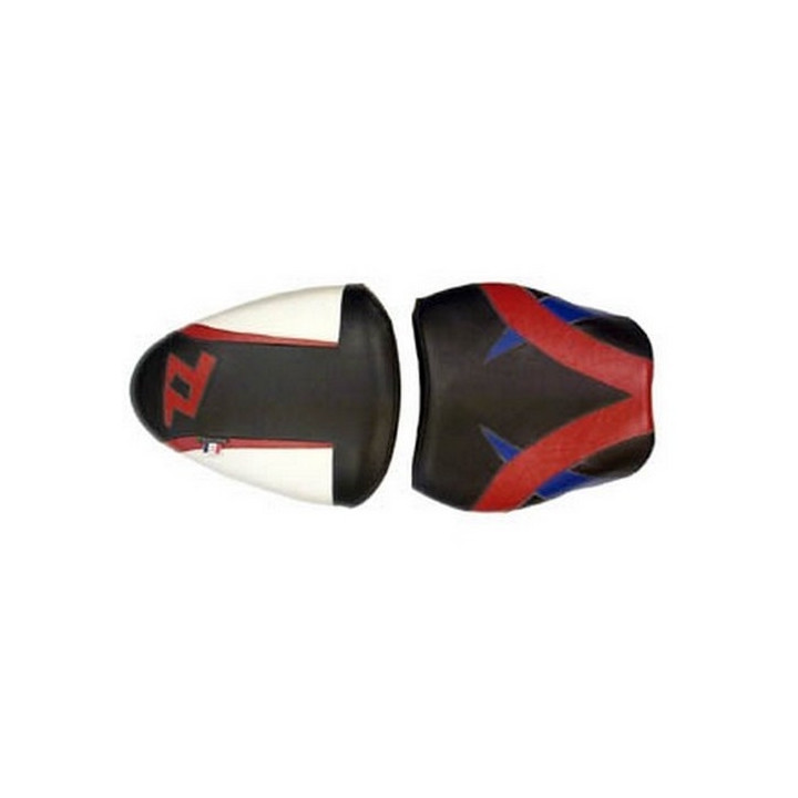 Saddle cover Bagster (2088F) Baltic/Blanc/Gitane/Rouge/Letters Rouge Suzuki TL1000 R 00 Saddle cover Bagster (2088F) Baltic/Blanc/Gitane/Rouge/Letters Rouge Suzuki TL1000 R 00