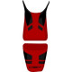 Saddle cover Bagster (2205A) Red Fonce/Black/Black Letters Honda CBF600 S 08-09 Saddle cover Bagster (2205A) Red Fonce/Black/Black Letters Honda CBF600 S 08-09