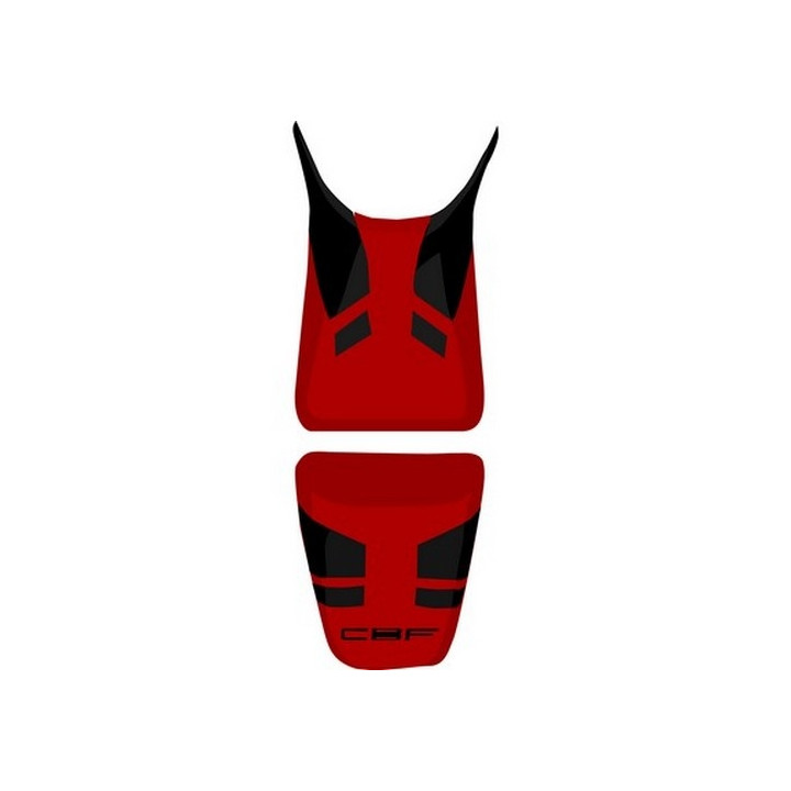 Housse de selle Bagster (2205A) Rouge Fonce/Noir/Lettres Noires Honda CBF600 S 08-09 Housse de selle Bagster (2205A) Rouge Fonce/Noir/Lettres Noires Honda CBF600 S 08-09