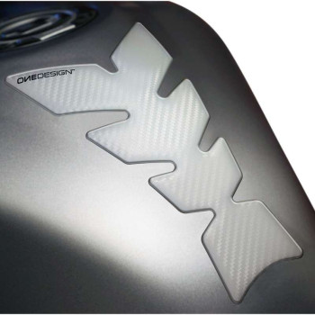 Protection de réservoir moto OneDesign MOON SOFT TOUCH WHITE