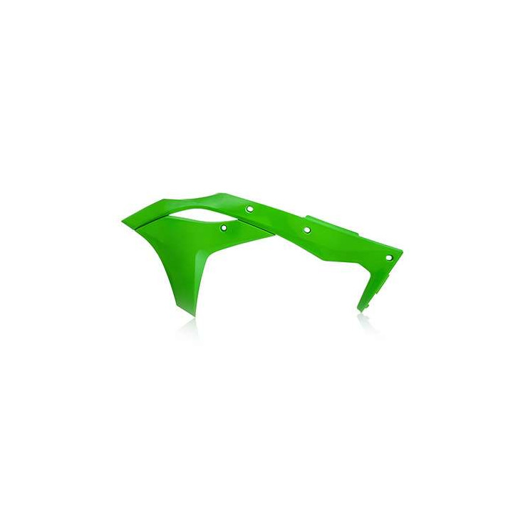 Acerbis Kawaski KX-F250 green radiator fins (0022376.130)