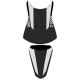 Housse de selle Bagster (2217A) Noir Mat/Argent Kawasaki Z1000 10-11