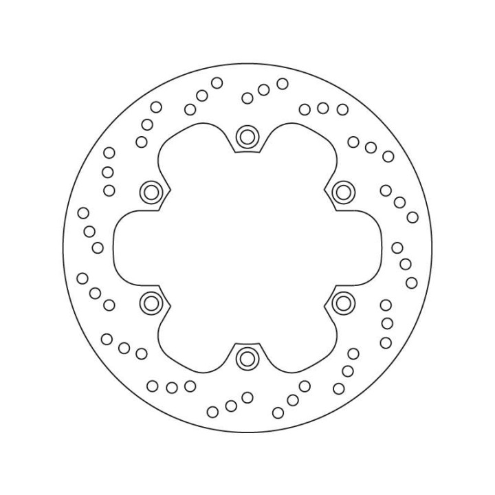 Brembo Oro Series front brake disc 68B407E9 Honda TRANSALP 600 VFR400/750 CBR600F/F2