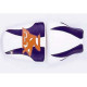 Saddle cover Bagster (2035G) Baltic/Blanc/Azur/Letters Orange Fluo Suzuki GSX750R 98 Saddle cover Bagster (2035G) Baltic/Blanc/Azur/Letters Orange Fluo Suzuki GSX750R 98