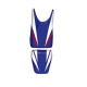 Saddle cover Bagster (2159G) Baltic/White/Red letters Honda CBR125 07-09