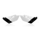 Plaques latérales noir/blanc Acerbis Yamaha YZ85 (0017904.237)