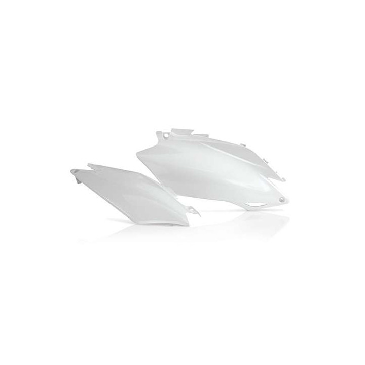 Plaques latérales blanc Acerbis Honda CRF250R (0015706.030)