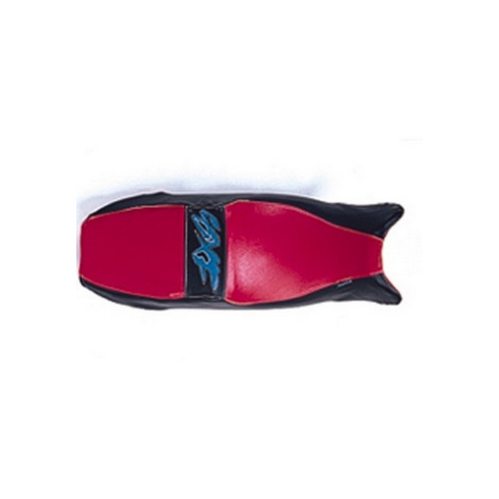 Housse de selle Bagster (2020F) Noir/Rouge/Lettres Pervenche Suzuki GSX750 F 94