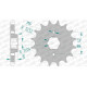 Pignon AFAM 16 dents pas 530 type 20402 Honda NS 400 R