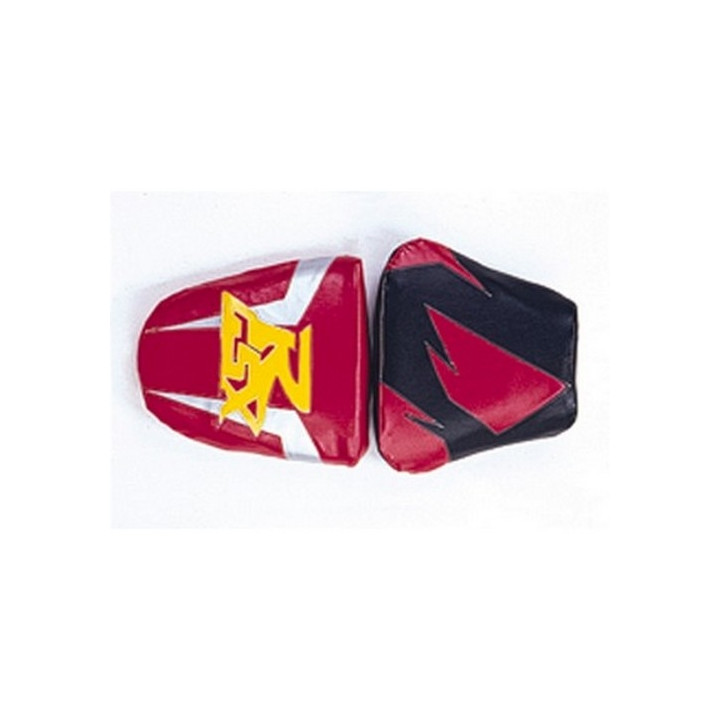 Housse de selle Bagster (2035E) Rouge/Noir/Argent/Lettres Surf Suzuki GSX750R 97