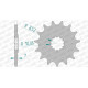 Pignon AFAM 15 dents pas 420 type 94109 Aprilia RX 50