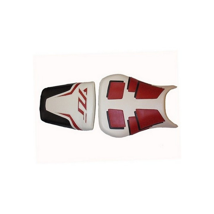 Housse de selle Bagster (2104B) Rouge/Blanc/Noir/Lettres Rouges Yamaha YZF-R6 99