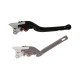 Levier d'embrayage repliable ANODISE noir KAWASAKI