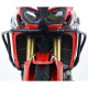 Pare-carters hauts R&G Noir Honda CRF1000L AFRICA TWIN