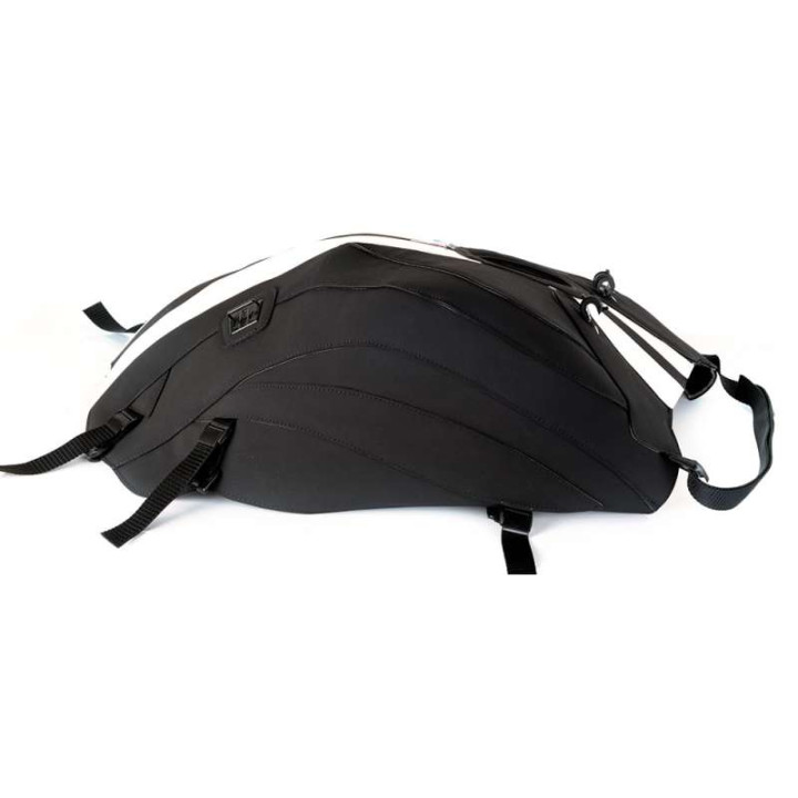 Bagster matte black tank mat/white stripes (1501I) Triumph Rocket III Bagster matte black tank mat/white stripes (1501I) Triumph Rocket III