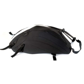 Tapis de réservoir Bagster noir mat/bandes blanches (1501I) Triumph Rocket III Tapis de réservoir Bagster noir mat/bandes blanches (1501I) Triumph Rocket III