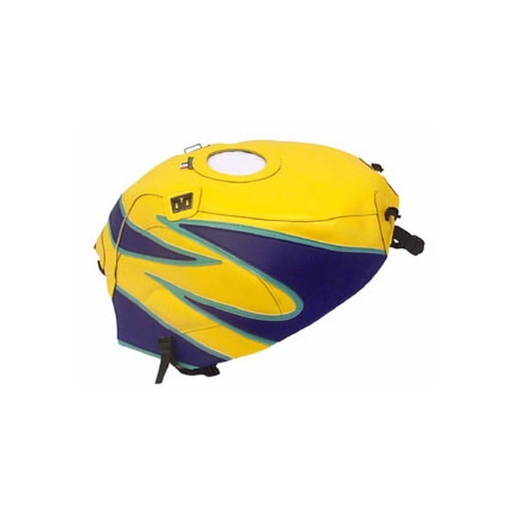 Bagster tank mat yellow/china blue (1316Z) Suzuki GSX600 R